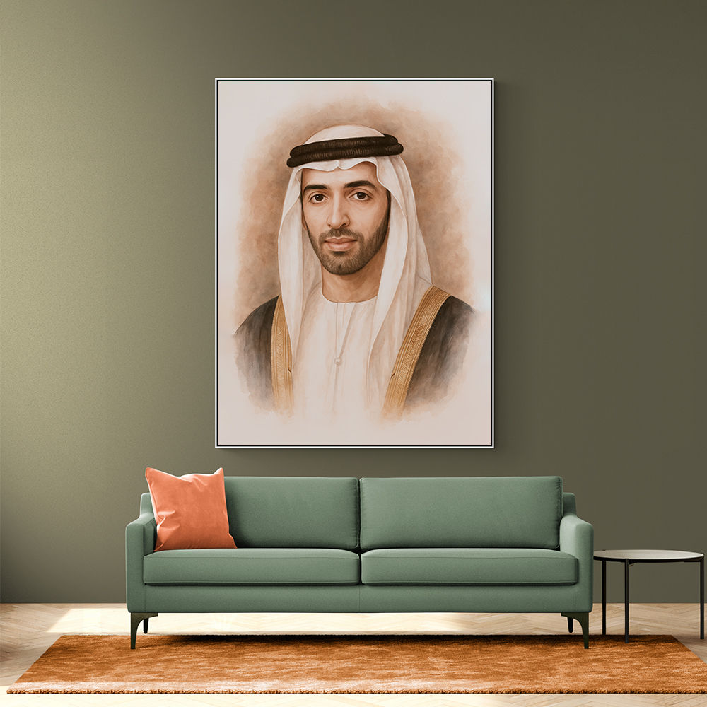 Sheikh Mohammed bin Saud bin Saqr Al Qasimi Portrait Sheikh Mohammed bin Saud bin Saqr Al Qasimi Portrait