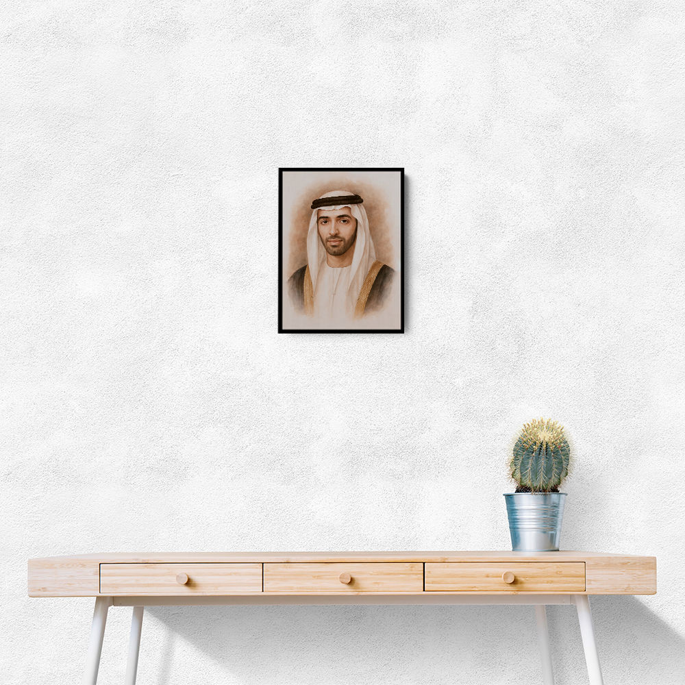 Sheikh Mohammed bin Saud bin Saqr Al Qasimi Portrait Sheikh Mohammed bin Saud bin Saqr Al Qasimi Portrait