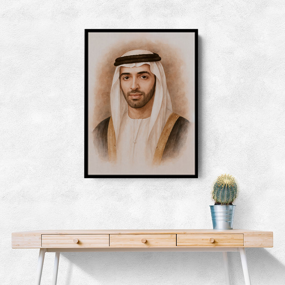 Sheikh Mohammed bin Saud bin Saqr Al Qasimi Portrait Sheikh Mohammed bin Saud bin Saqr Al Qasimi Portrait