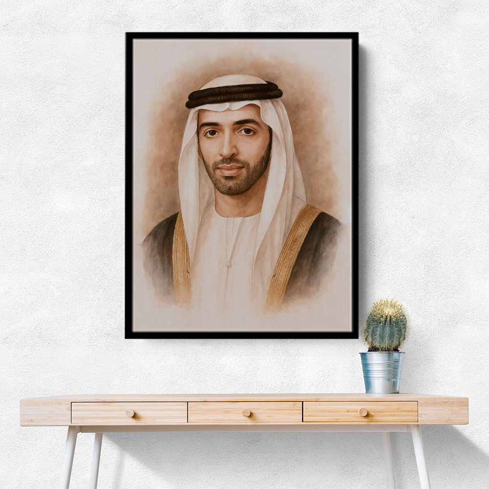 Sheikh Mohammed bin Saud bin Saqr Al Qasimi Portrait Sheikh Mohammed bin Saud bin Saqr Al Qasimi Portrait