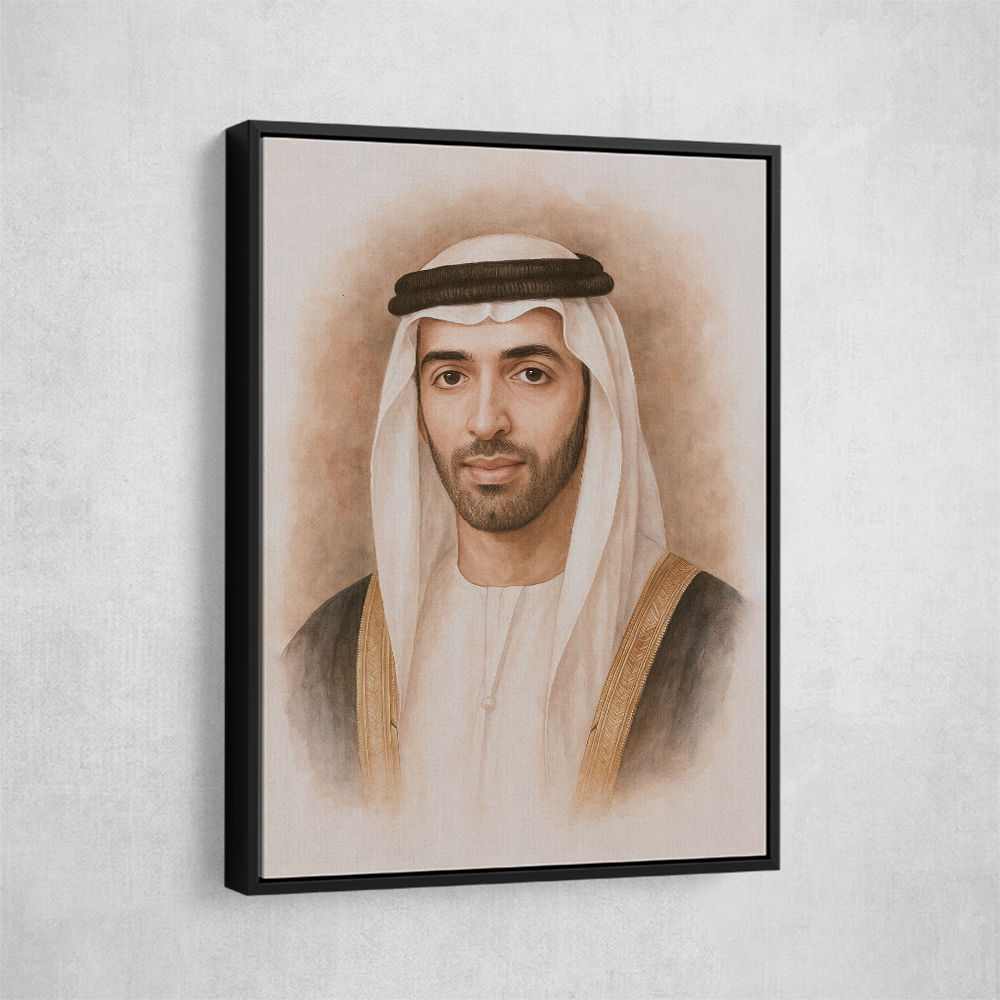 Sheikh Mohammed bin Saud bin Saqr Al Qasimi Portrait Sheikh Mohammed bin Saud bin Saqr Al Qasimi Portrait