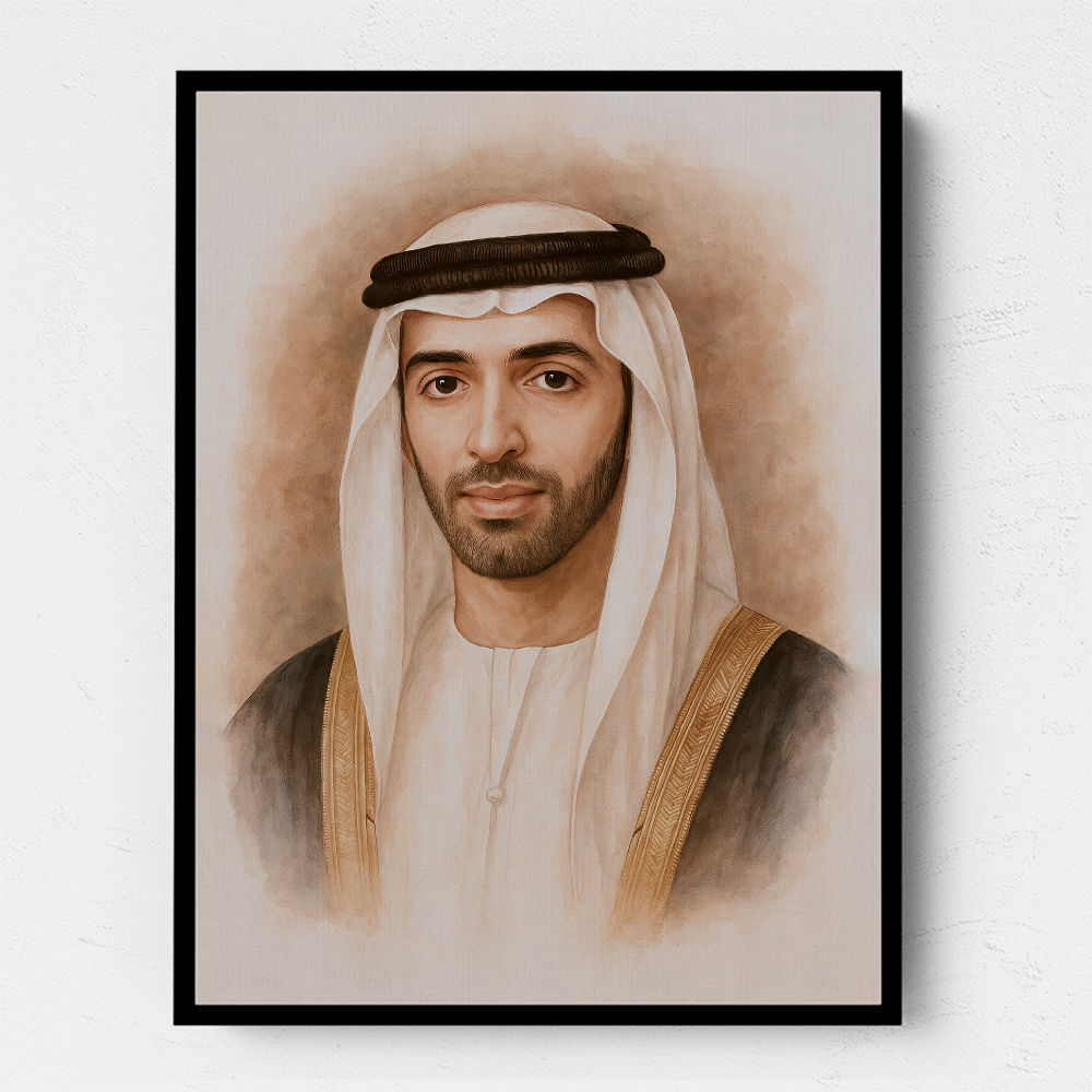 Sheikh Mohammed bin Saud bin Saqr Al Qasimi Portrait Sheikh Mohammed bin Saud bin Saqr Al Qasimi Portrait