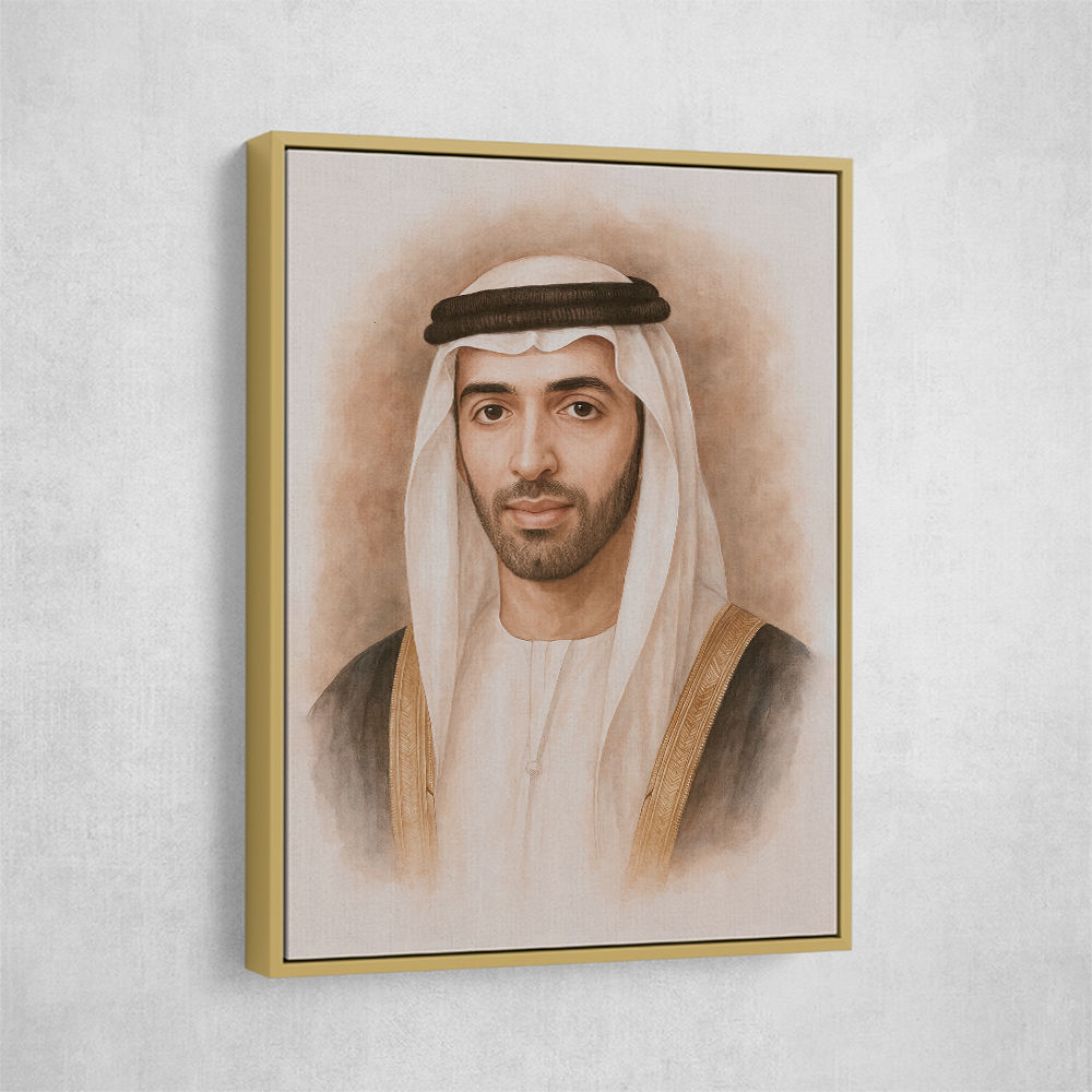 Sheikh Mohammed bin Saud bin Saqr Al Qasimi Portrait Sheikh Mohammed bin Saud bin Saqr Al Qasimi Portrait