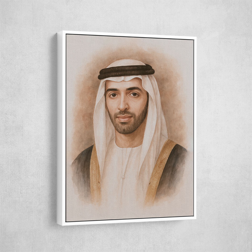 Sheikh Mohammed bin Saud bin Saqr Al Qasimi Portrait Sheikh Mohammed bin Saud bin Saqr Al Qasimi Portrait