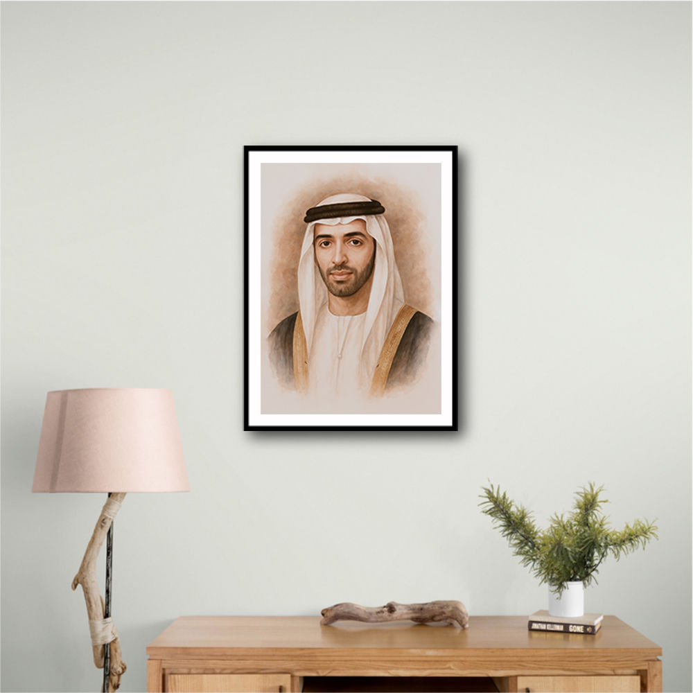 Sheikh Mohammed bin Saud bin Saqr Al Qasimi Portrait Sheikh Mohammed bin Saud bin Saqr Al Qasimi Portrait