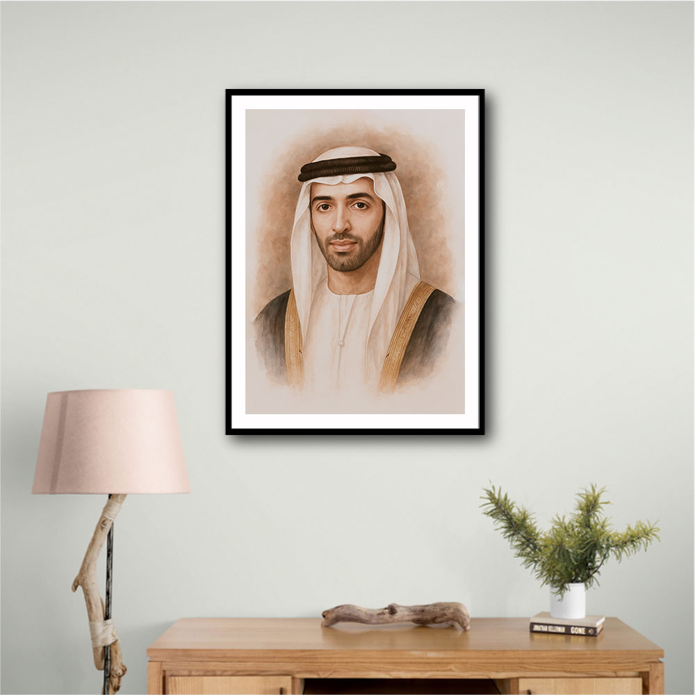 Sheikh Mohammed bin Saud bin Saqr Al Qasimi Portrait Sheikh Mohammed bin Saud bin Saqr Al Qasimi Portrait