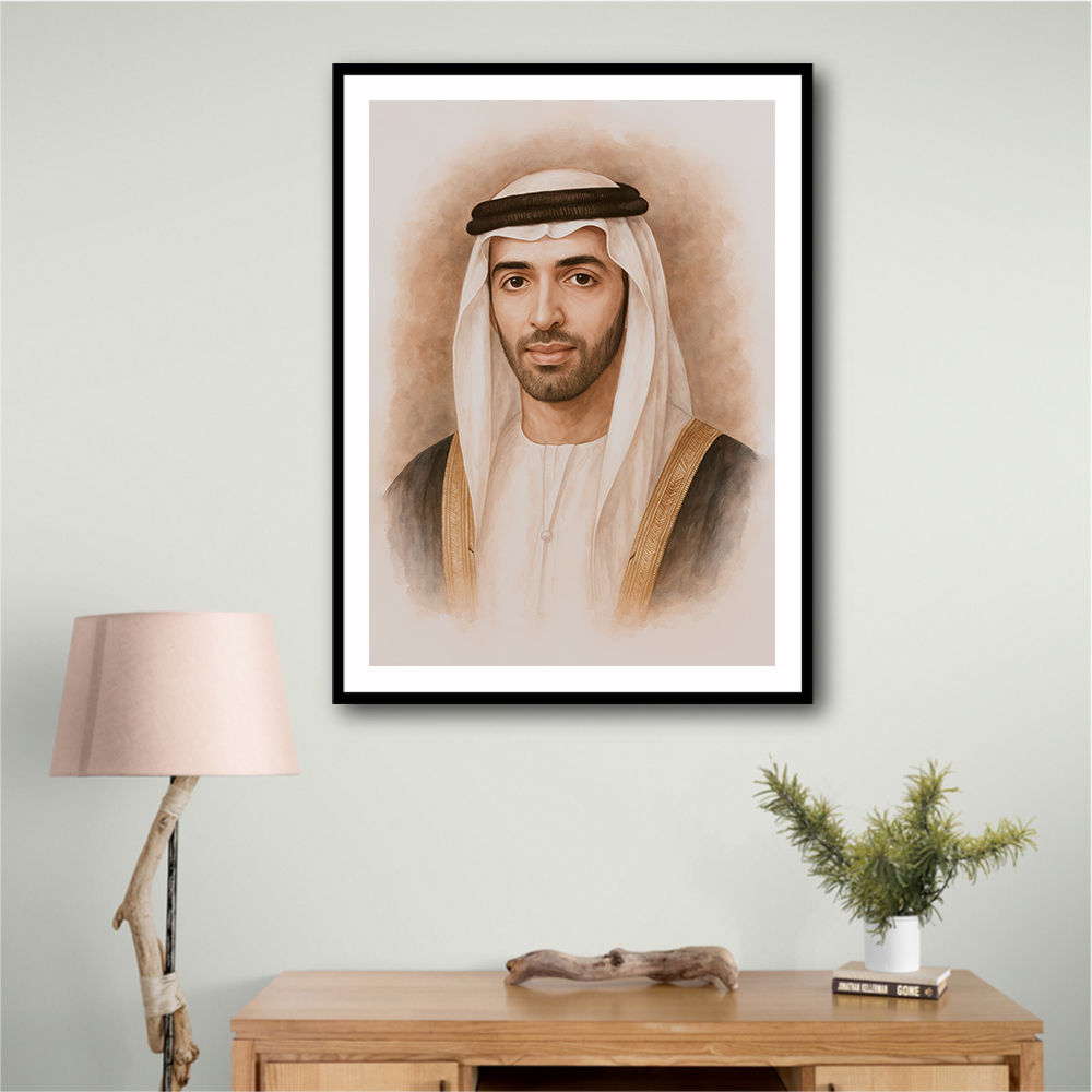Sheikh Mohammed bin Saud bin Saqr Al Qasimi Portrait Sheikh Mohammed bin Saud bin Saqr Al Qasimi Portrait