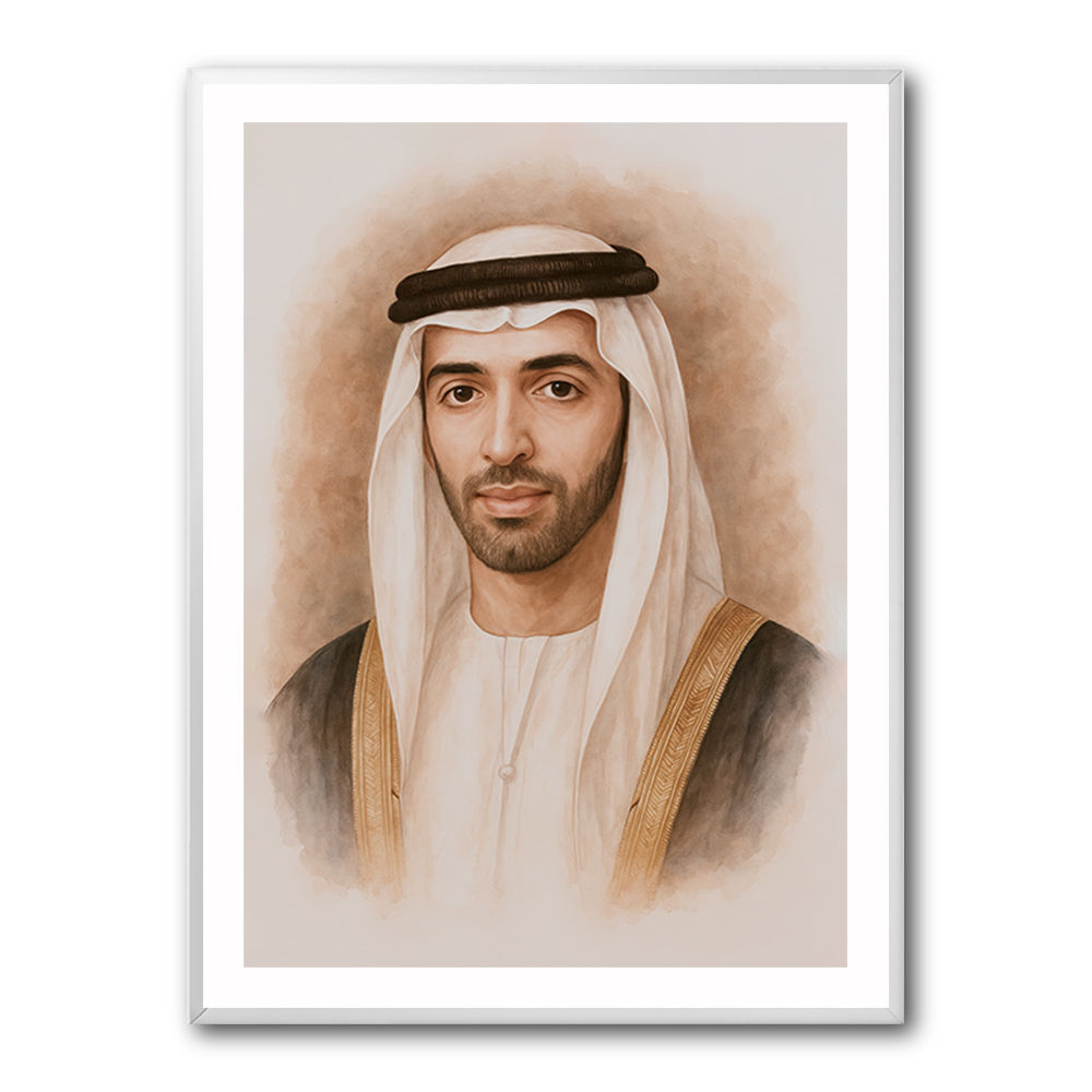 Sheikh Mohammed bin Saud bin Saqr Al Qasimi Portrait Sheikh Mohammed bin Saud bin Saqr Al Qasimi Portrait