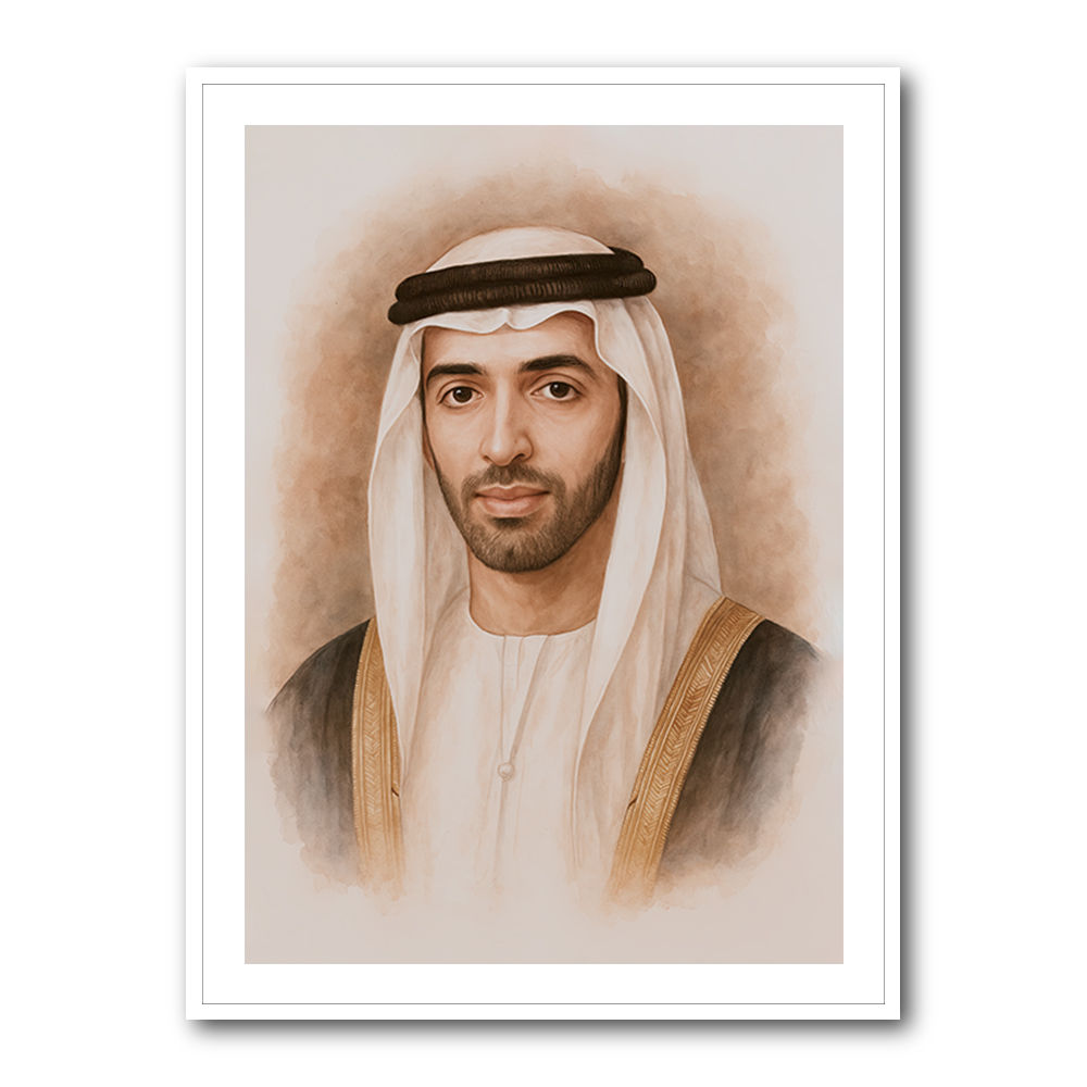 Sheikh Mohammed bin Saud bin Saqr Al Qasimi Portrait Sheikh Mohammed bin Saud bin Saqr Al Qasimi Portrait