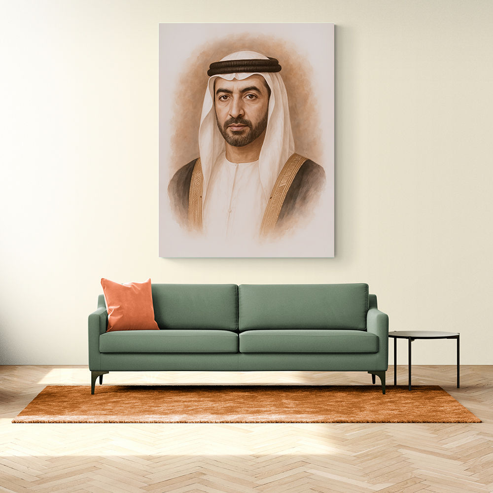 Sheikh Hamdan bin Zayed bin Sultan Al Nahyan Portrait