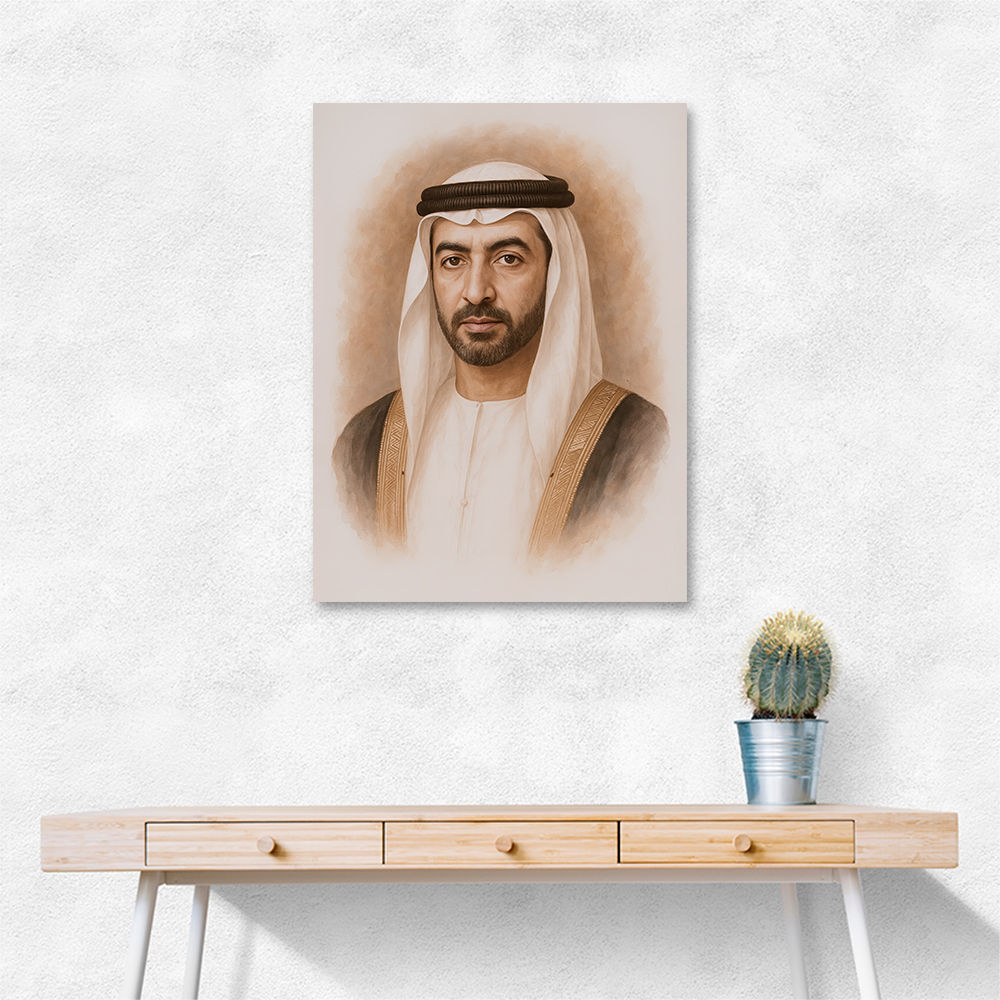Sheikh Hamdan bin Zayed bin Sultan Al Nahyan Portrait