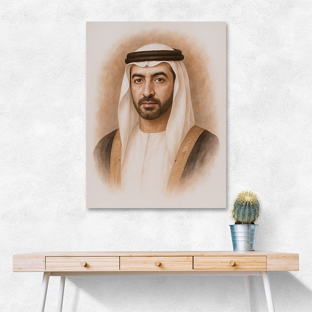 Sheikh Hamdan bin Zayed bin Sultan Al Nahyan Portrait