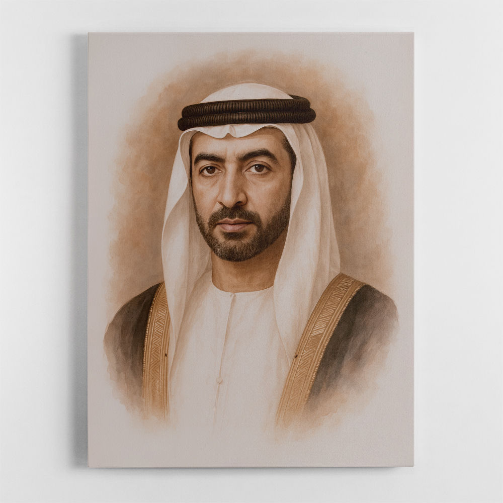 Sheikh Hamdan bin Zayed bin Sultan Al Nahyan Portrait