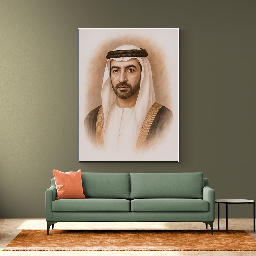 Sheikh Hamdan bin Zayed bin Sultan Al Nahyan Portrait