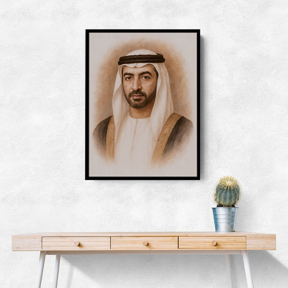 Sheikh Hamdan bin Zayed bin Sultan Al Nahyan Portrait