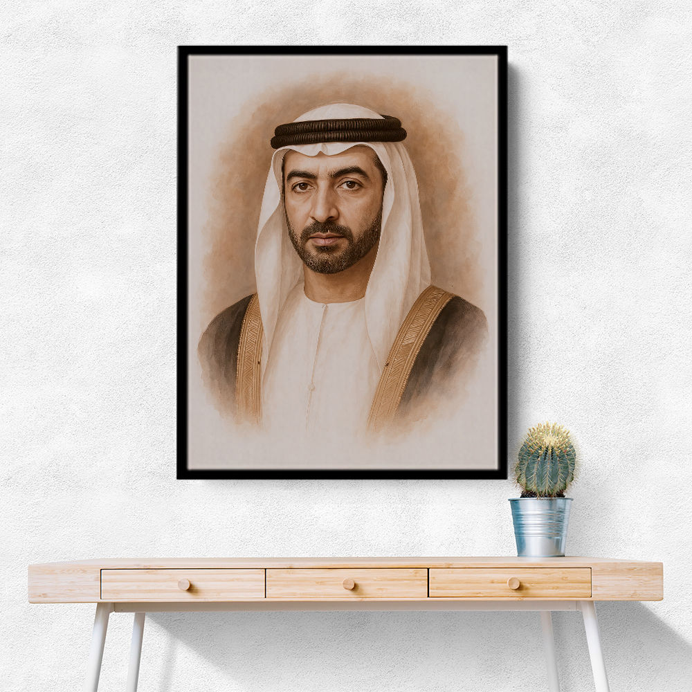 Sheikh Hamdan bin Zayed bin Sultan Al Nahyan Portrait