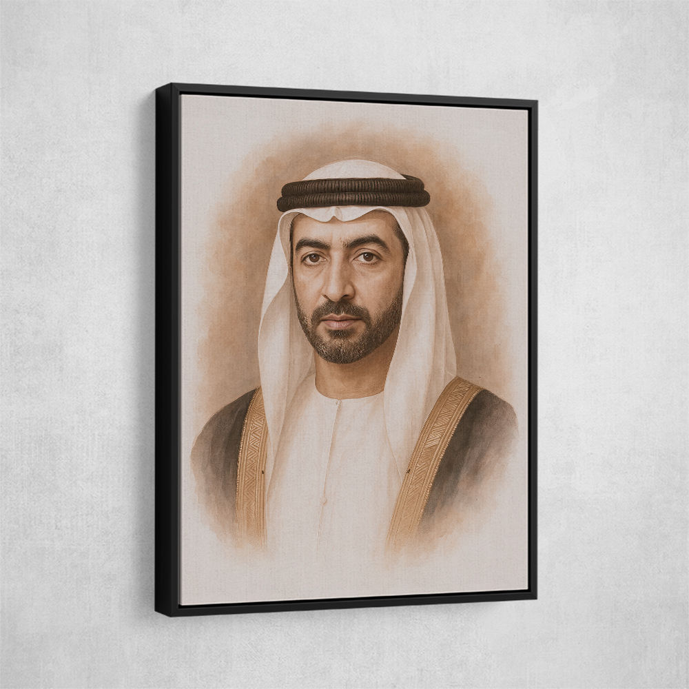 Sheikh Hamdan bin Zayed bin Sultan Al Nahyan Portrait
