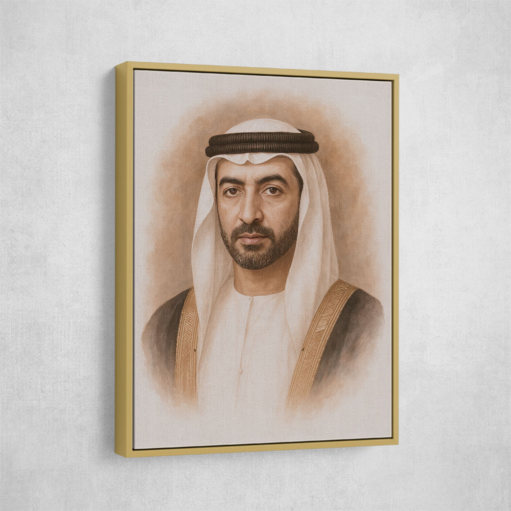 Sheikh Hamdan bin Zayed bin Sultan Al Nahyan Portrait