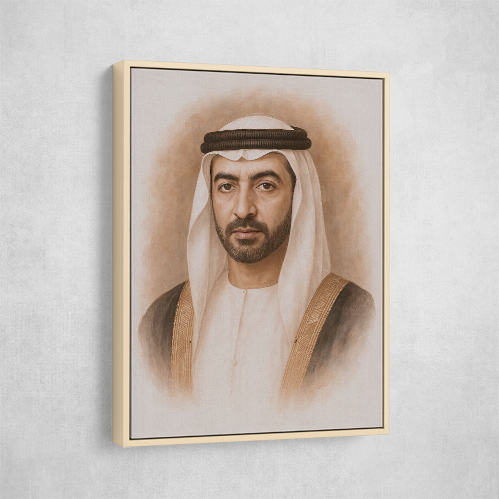 Sheikh Hamdan bin Zayed bin Sultan Al Nahyan Portrait