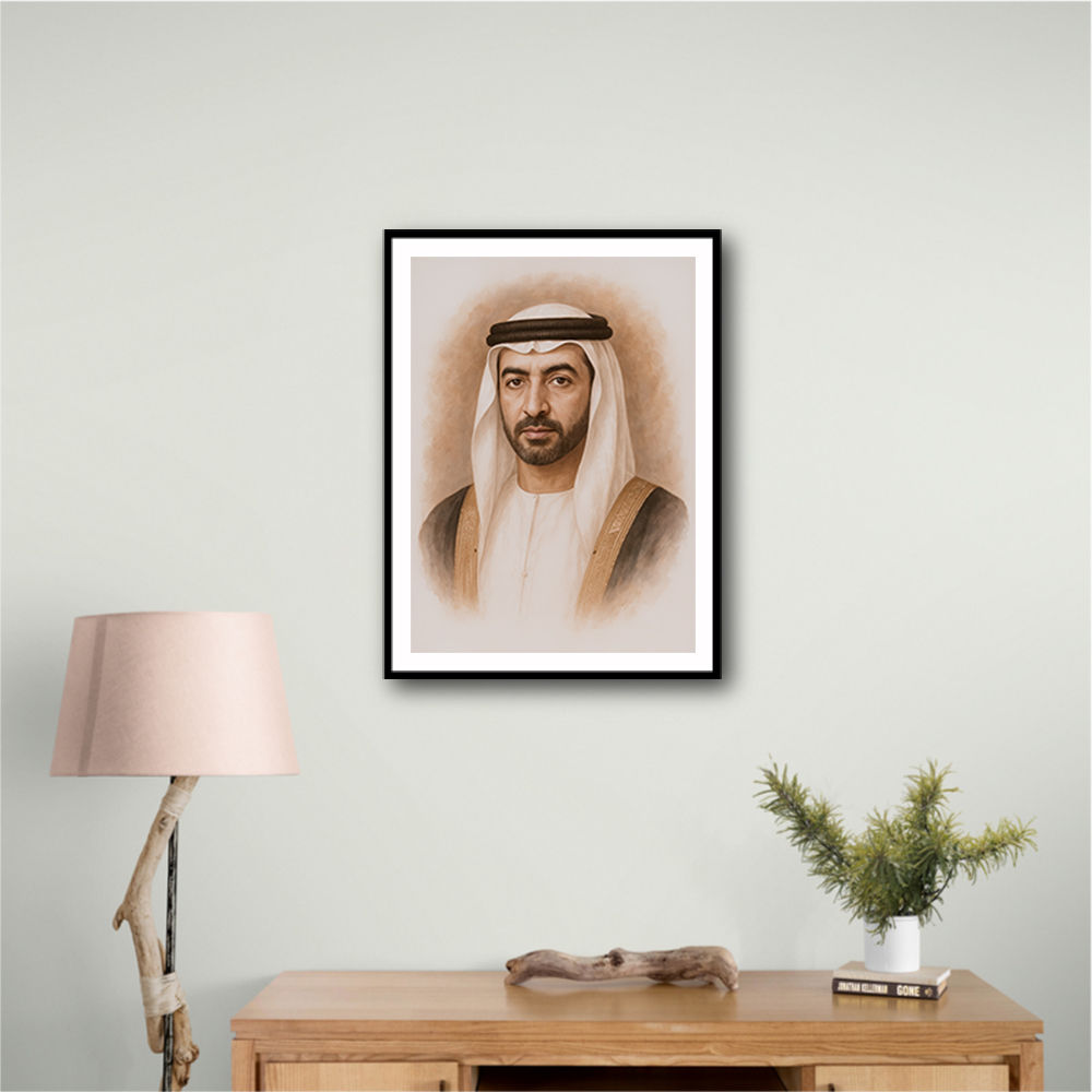 Sheikh Hamdan bin Zayed bin Sultan Al Nahyan Portrait