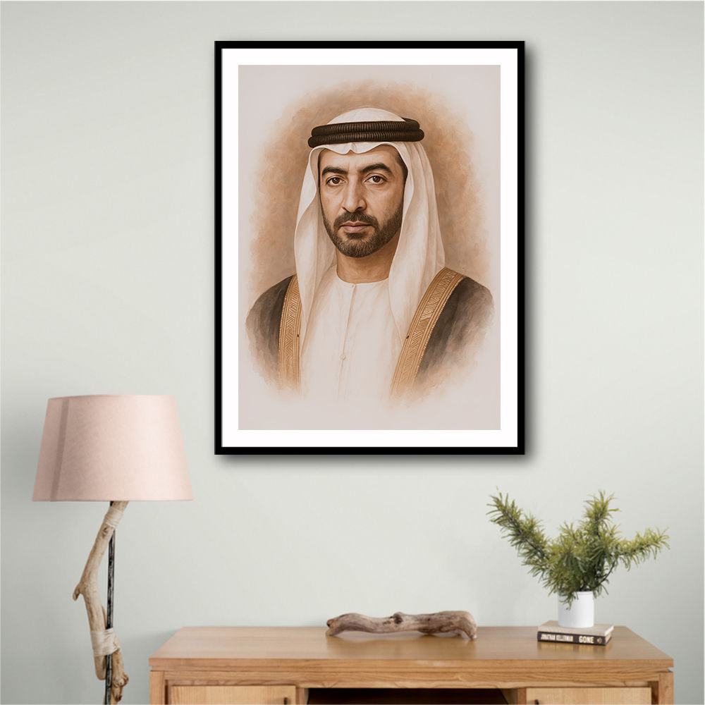 Sheikh Hamdan bin Zayed bin Sultan Al Nahyan Portrait