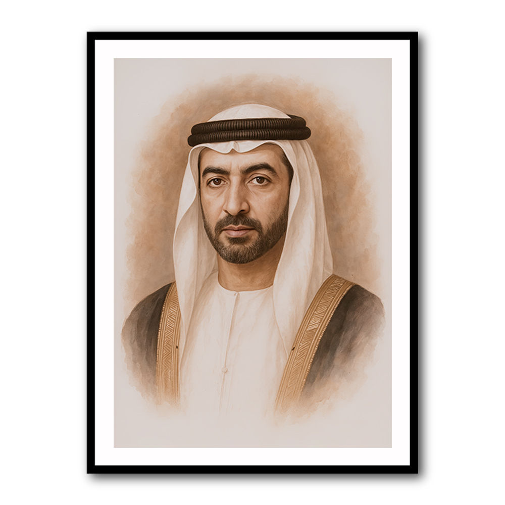 Sheikh Hamdan bin Zayed bin Sultan Al Nahyan Portrait