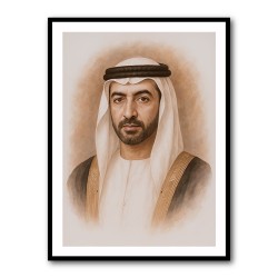 Sheikh Hamdan bin Zayed bin Sultan Al Nahyan Portrait