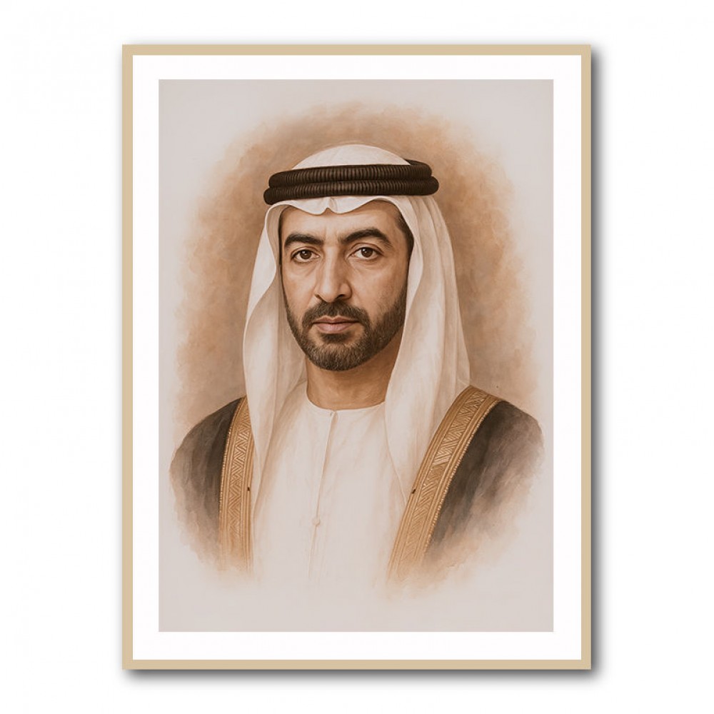 Sheikh Hamdan bin Zayed bin Sultan Al Nahyan Portrait