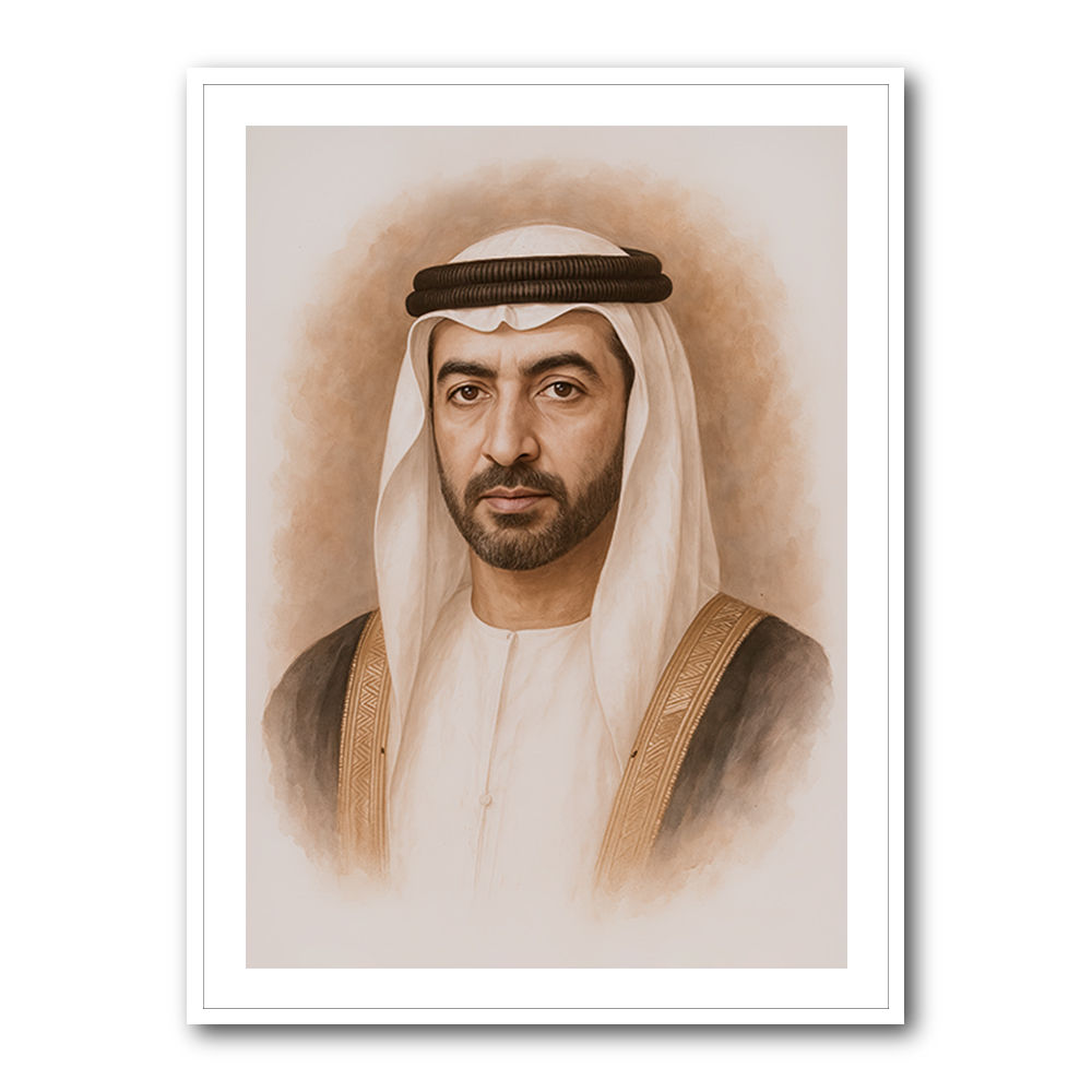 Sheikh Hamdan bin Zayed bin Sultan Al Nahyan Portrait