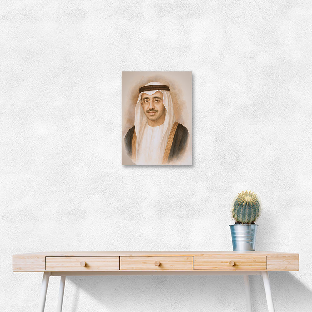 Sheikh Abdullah bin Zayed bin Sultan Al Nahyan Portrait