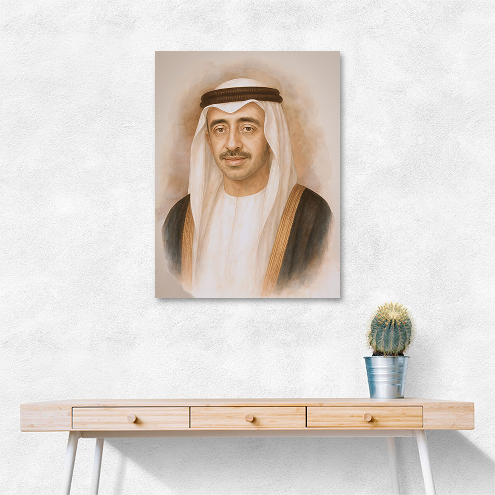 Sheikh Abdullah bin Zayed bin Sultan Al Nahyan Portrait