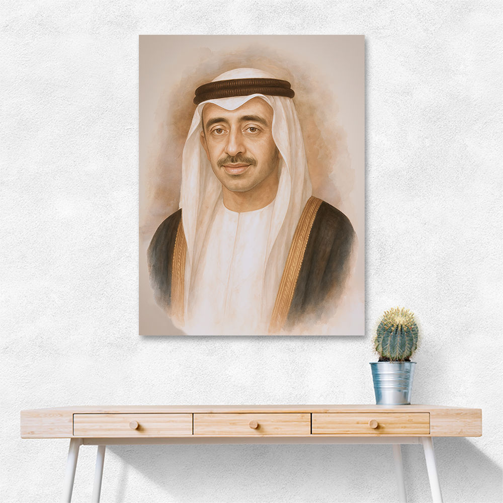 Sheikh Abdullah bin Zayed bin Sultan Al Nahyan Portrait