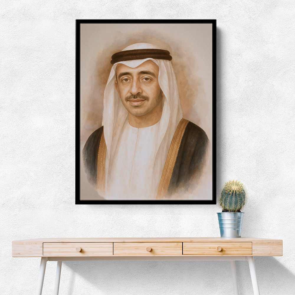 Sheikh Abdullah bin Zayed bin Sultan Al Nahyan Portrait