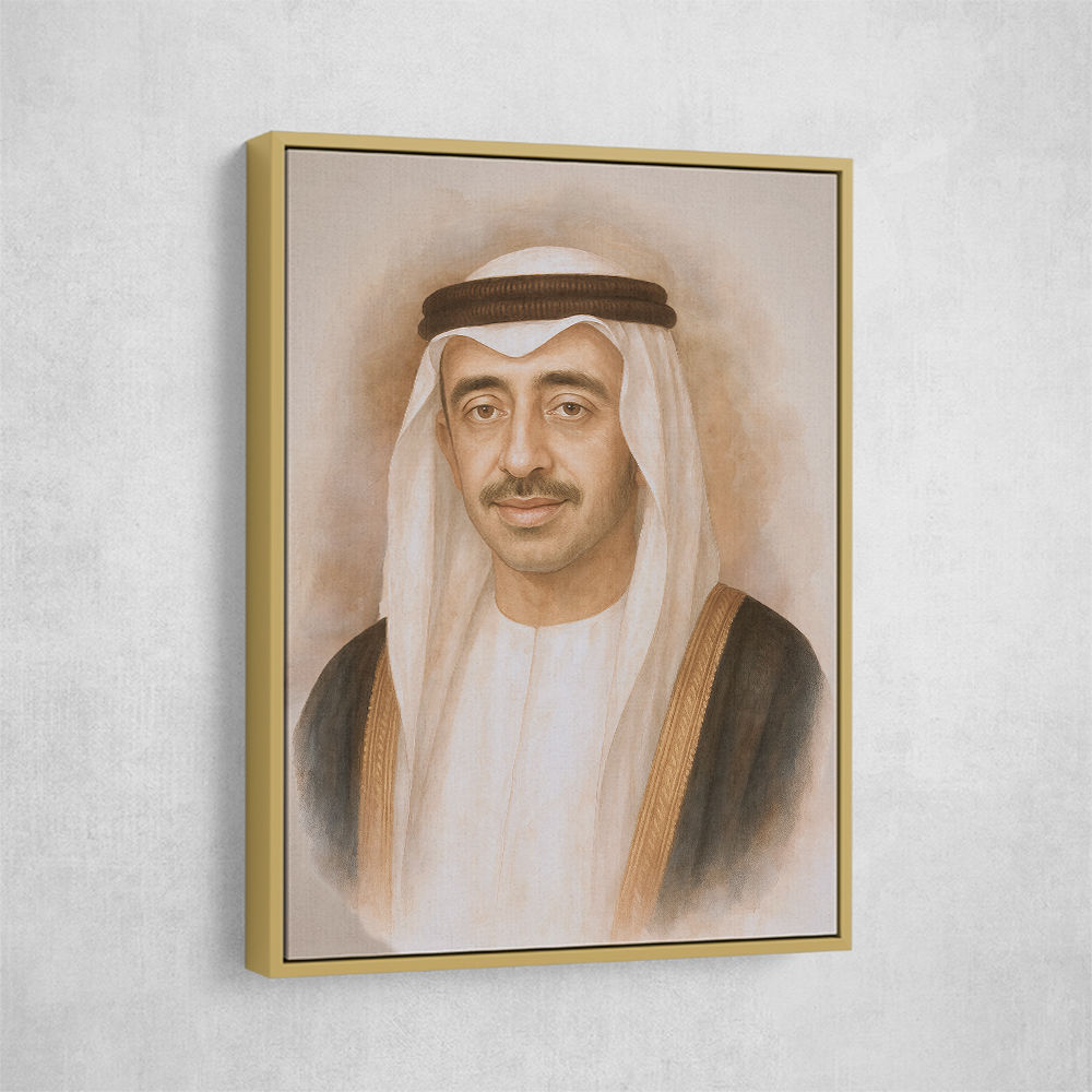 Sheikh Abdullah bin Zayed bin Sultan Al Nahyan Portrait