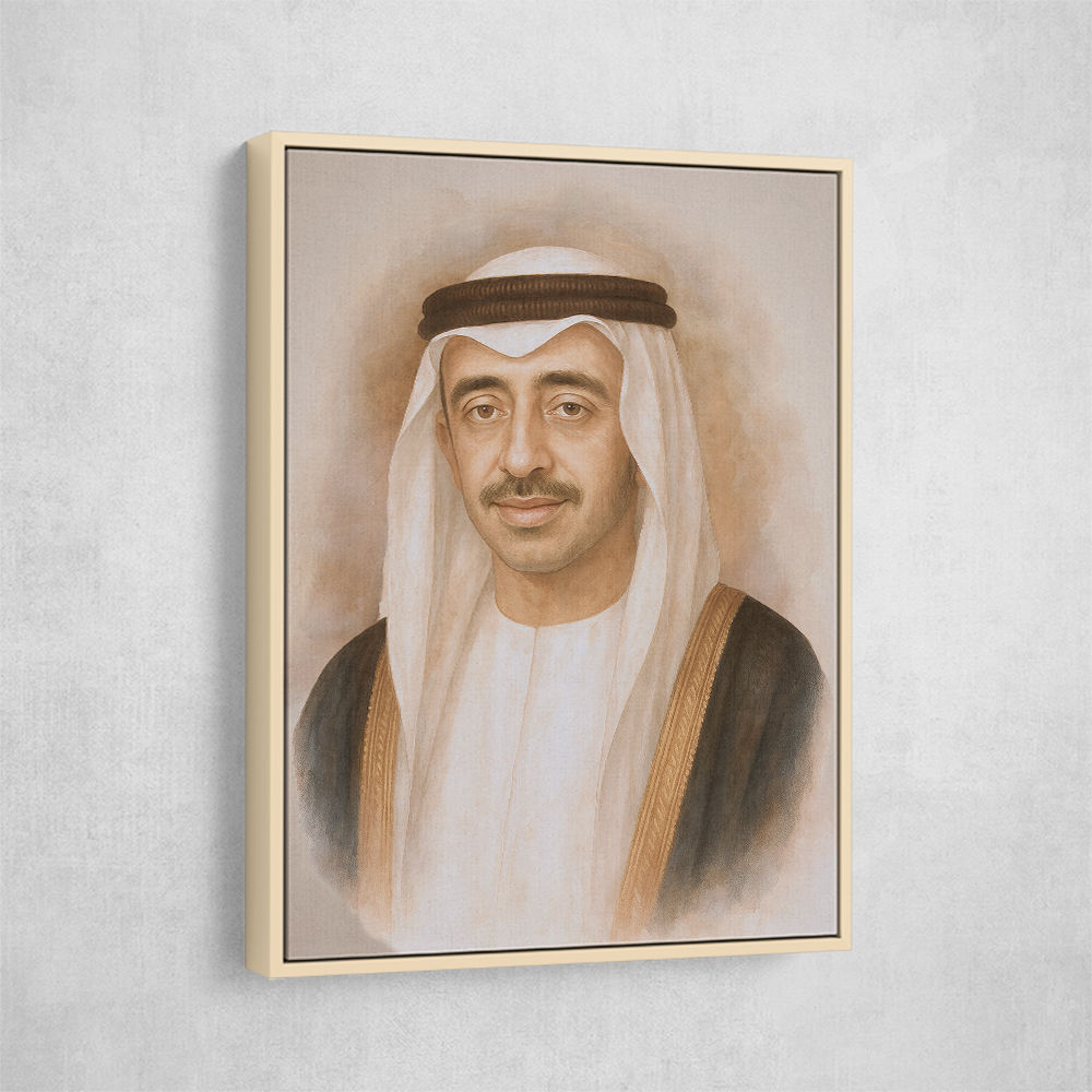 Sheikh Abdullah bin Zayed bin Sultan Al Nahyan Portrait