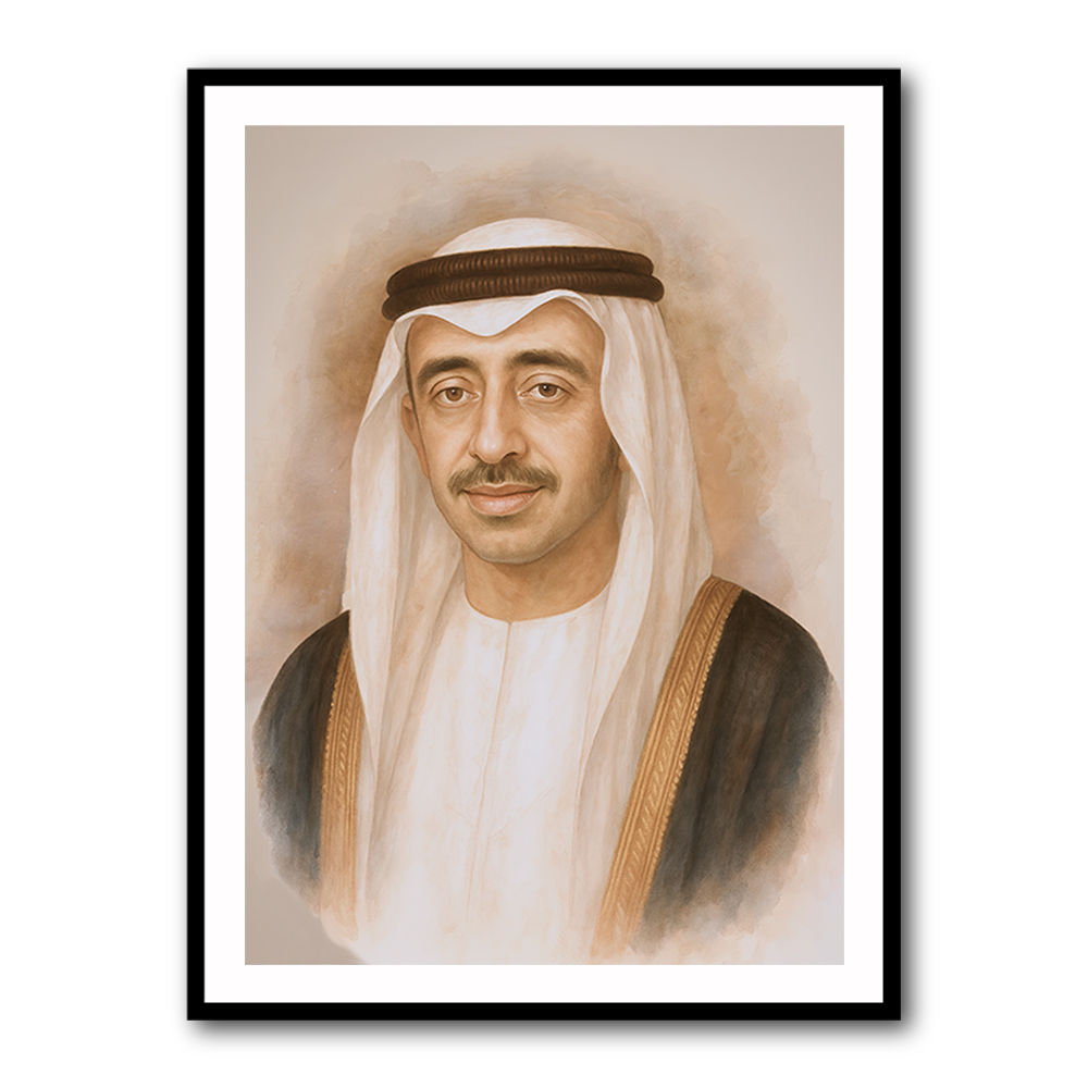 Sheikh Abdullah bin Zayed bin Sultan Al Nahyan Portrait