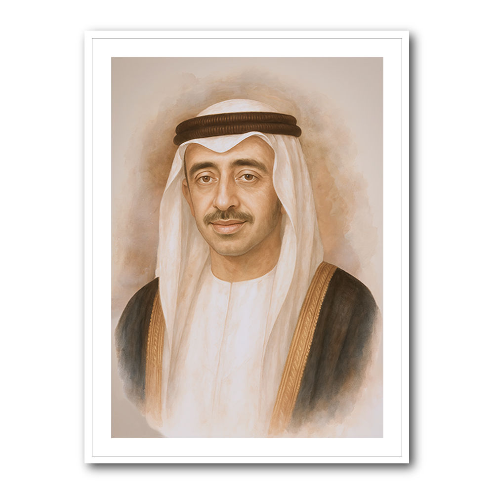 Sheikh Abdullah bin Zayed bin Sultan Al Nahyan Portrait