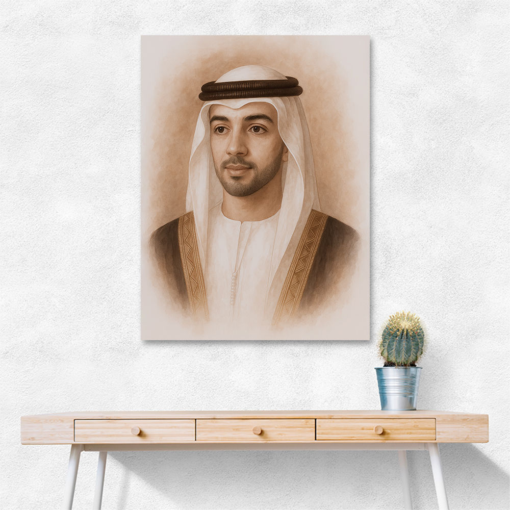 Sheikh Mansour bin Zayed bin Sultan Al Nahyan Portrait