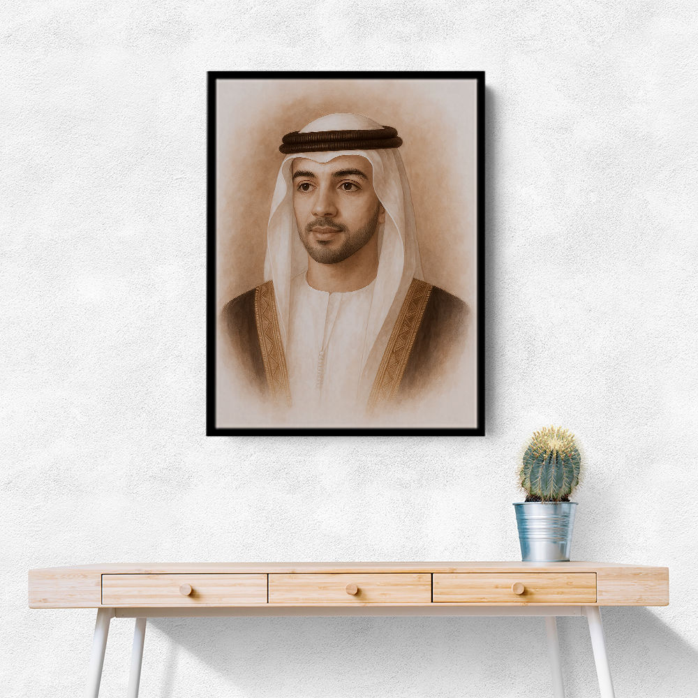 Sheikh Mansour bin Zayed bin Sultan Al Nahyan Portrait