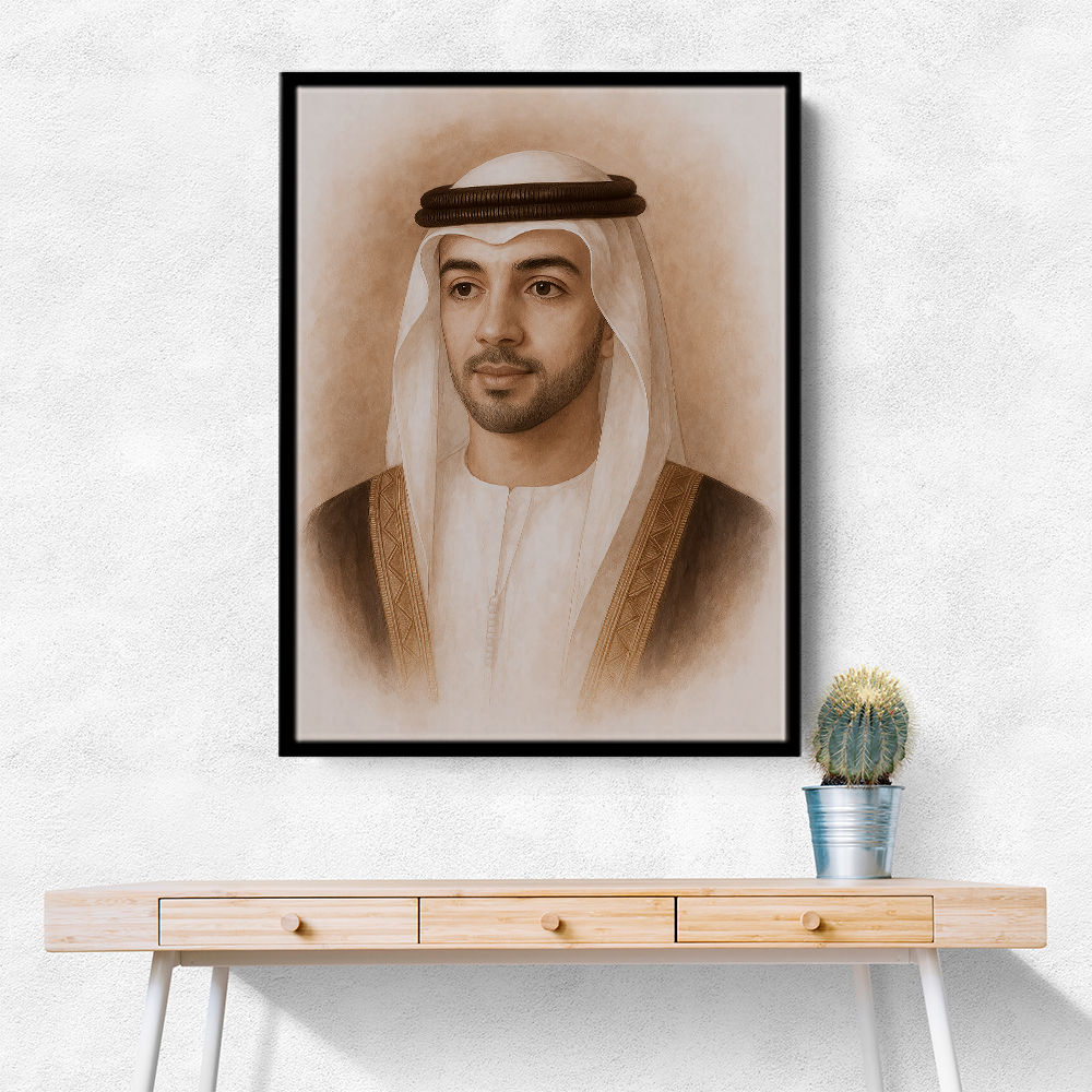Sheikh Mansour bin Zayed bin Sultan Al Nahyan Portrait