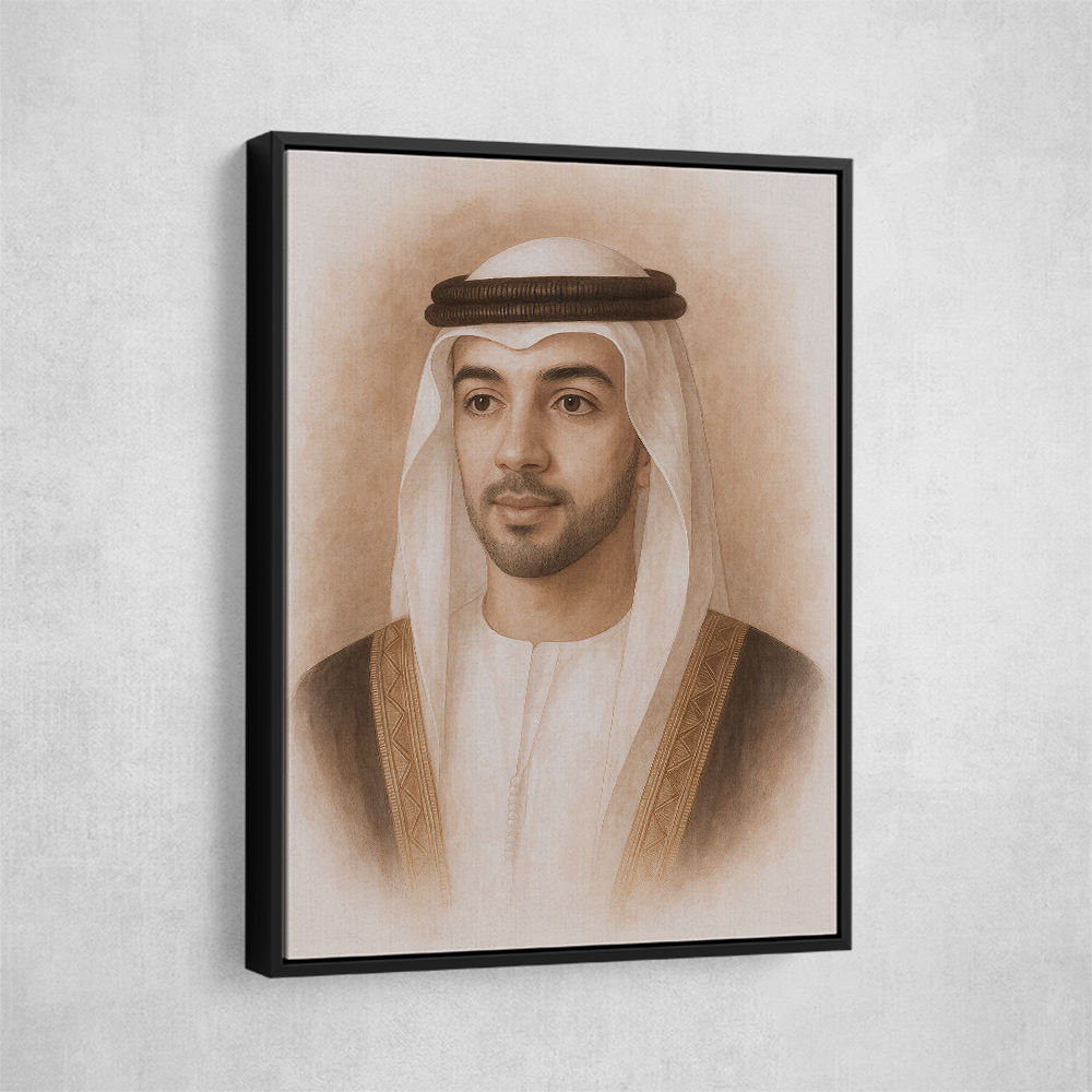 Sheikh Mansour bin Zayed bin Sultan Al Nahyan Portrait