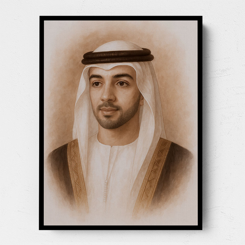 Sheikh Mansour bin Zayed bin Sultan Al Nahyan Portrait