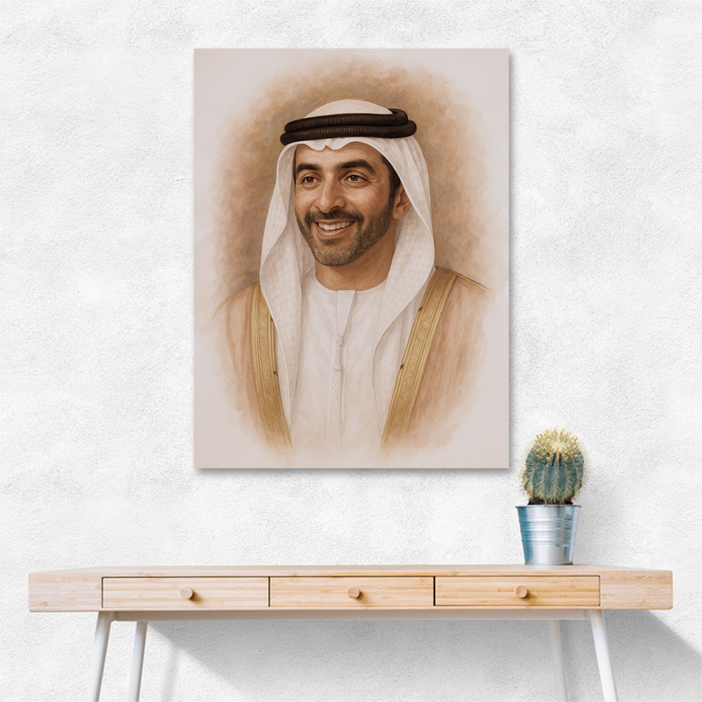 Sheikh Saif bin Zayed Al Nahyan Portrait Sheikh Saif bin Zayed Al Nahyan Portrait