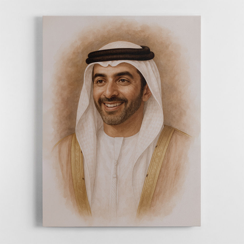 Sheikh Saif bin Zayed Al Nahyan Portrait Sheikh Saif bin Zayed Al Nahyan Portrait