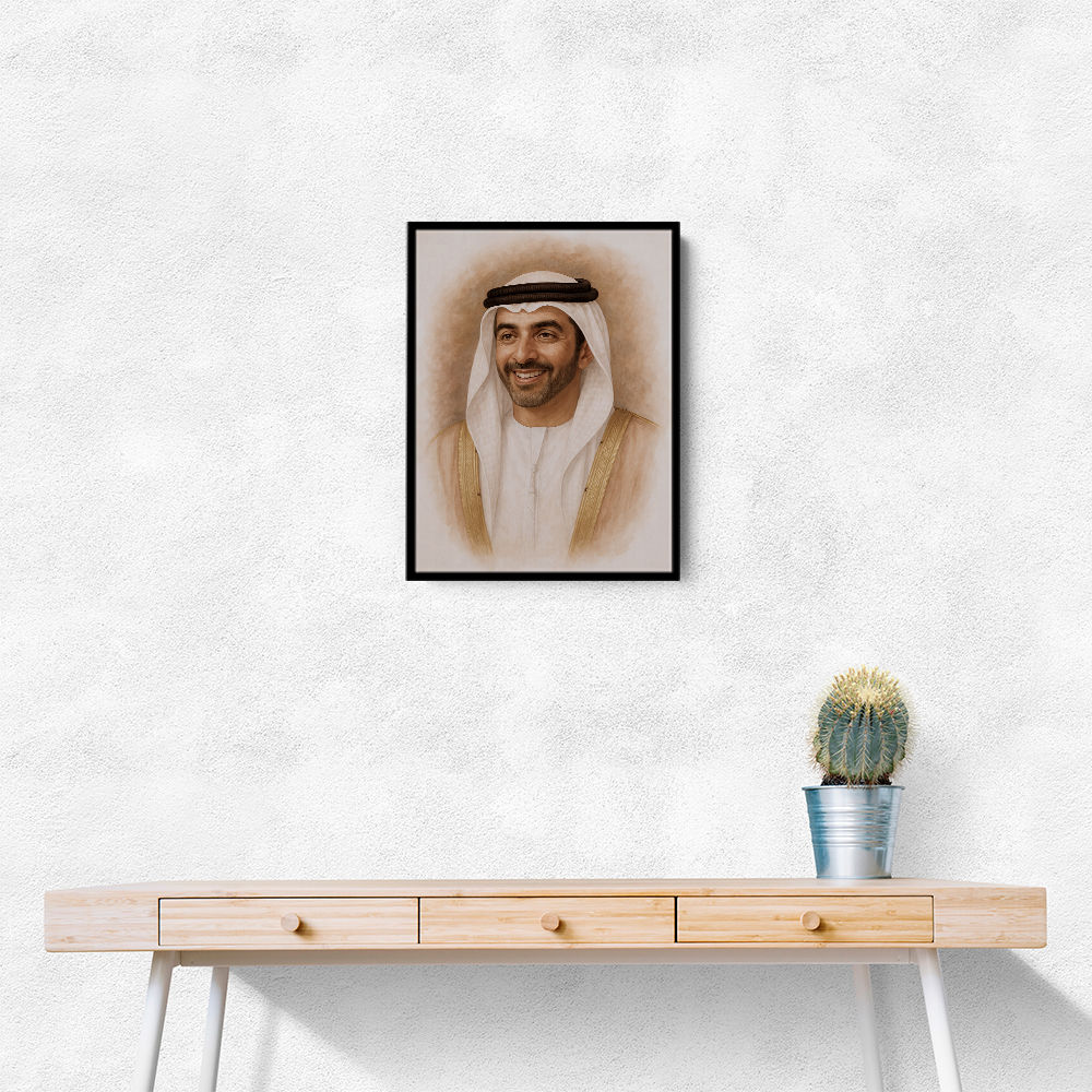 Sheikh Saif bin Zayed Al Nahyan Portrait Sheikh Saif bin Zayed Al Nahyan Portrait