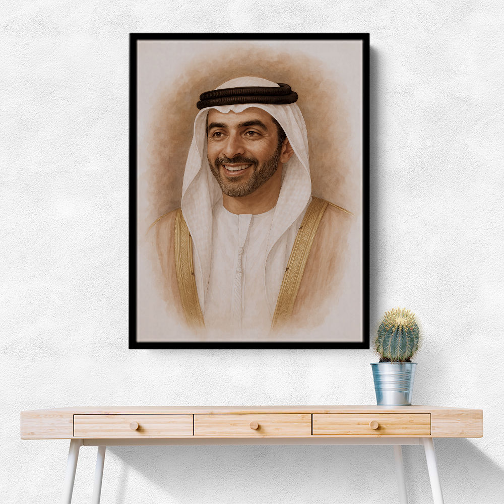 Sheikh Saif bin Zayed Al Nahyan Portrait Sheikh Saif bin Zayed Al Nahyan Portrait