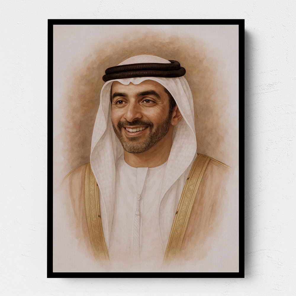 Sheikh Saif bin Zayed Al Nahyan Portrait Sheikh Saif bin Zayed Al Nahyan Portrait