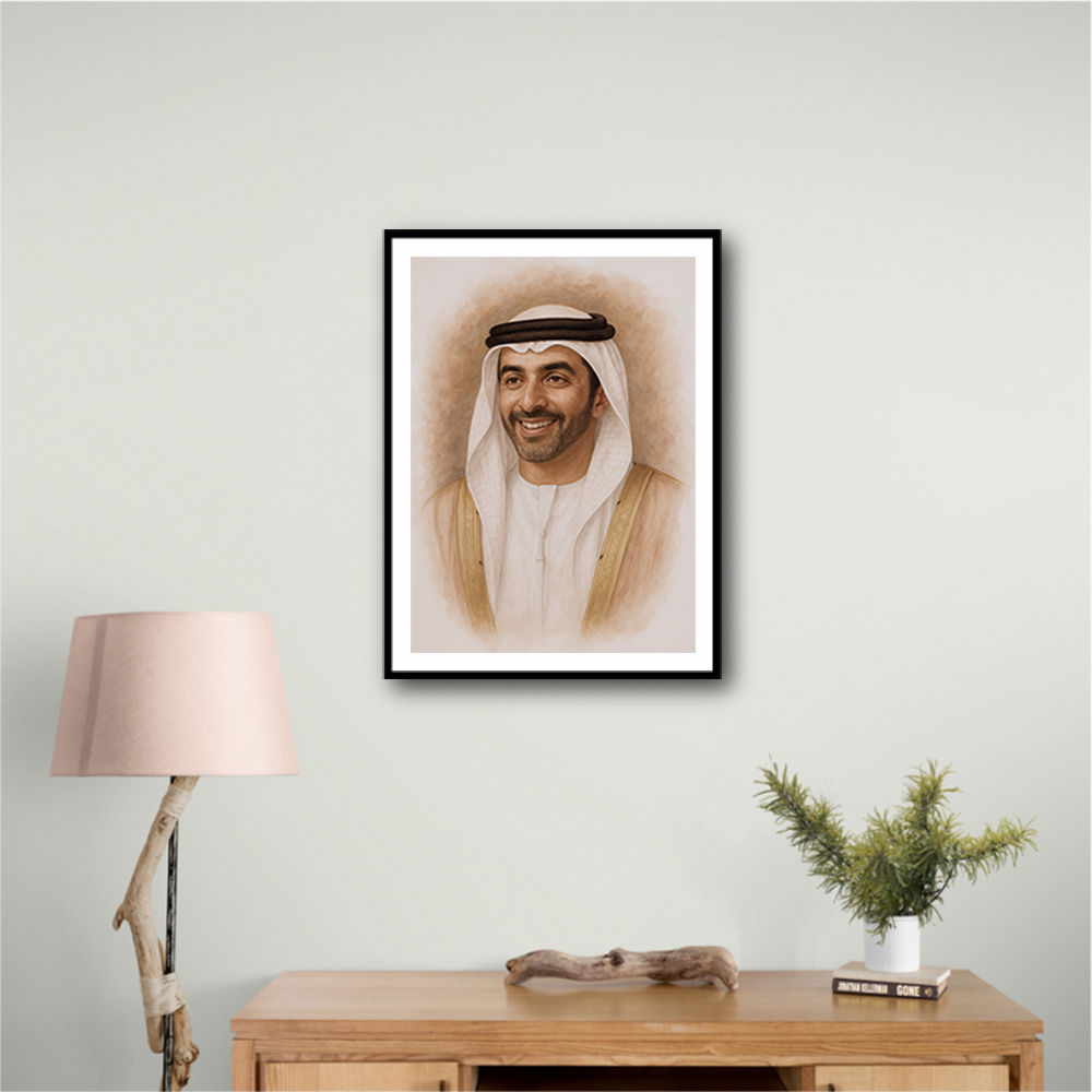 Sheikh Saif bin Zayed Al Nahyan Portrait Sheikh Saif bin Zayed Al Nahyan Portrait