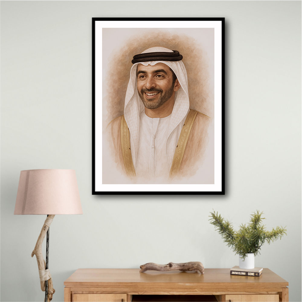 Sheikh Saif bin Zayed Al Nahyan Portrait Sheikh Saif bin Zayed Al Nahyan Portrait