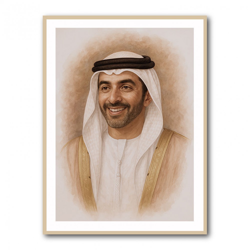 Sheikh Saif bin Zayed Al Nahyan Portrait Sheikh Saif bin Zayed Al Nahyan Portrait